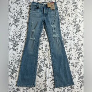 Levi's Women's Boot Cut Jeans - Light Blue